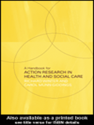 cover image of A Handbook for Action Research in Health and Social Care